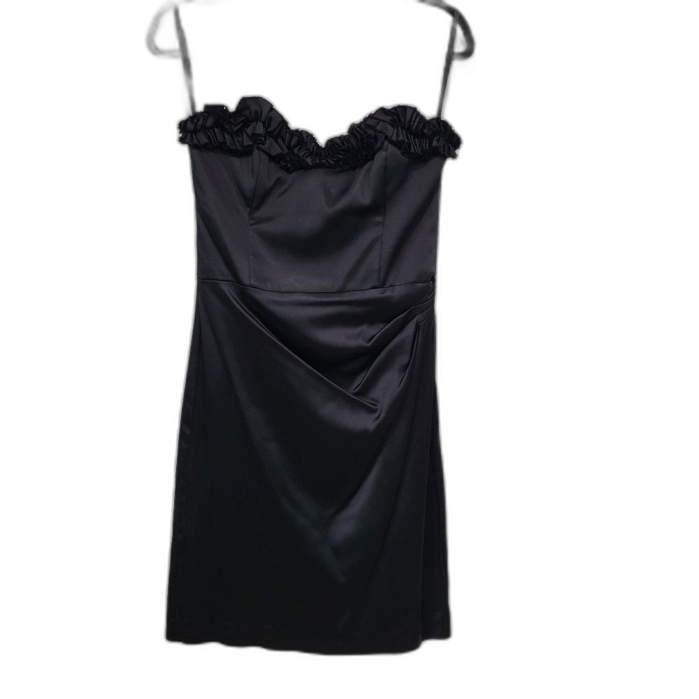 White House Black Market - Gorgeous Strapless Black Dress - Size 6